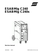 ESAB ESABMig C240s User manual