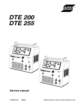 ESAB DTE 200 User manual