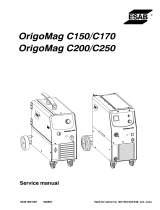 ESAB Origo™Mag C250 User manual