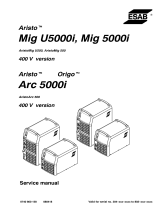 ESAB Arc 5000i User manual