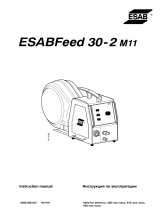 ESAB ESABFeed 30-2 M11 User manual