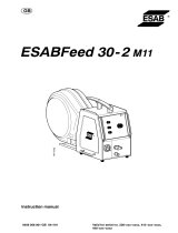 ESAB Feed 30-2 M11 User manual
