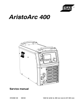 ESAB AristoArc 400 User manual