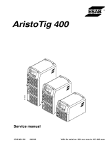ESAB AristoTig 400 User manual