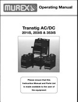 ESAB Transtig AC/DC 201iS User manual