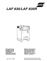 ESAB LAF 635 User manual