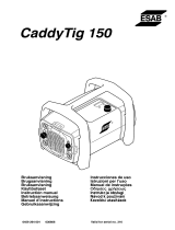 ESAB CaddyTig 150 User manual