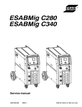 ESAB ESABMig C280 User manual