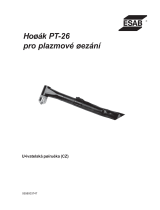 ESAB PT 26 User manual
