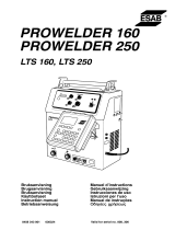 ESAB LTS 160, LTS 250 User manual