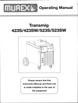 ESAB Transmig 423S/423SW/523S/523SW User manual