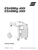 ESAB ESABMig 400t User manual
