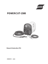 ESAB PowerCut 1500 User manual