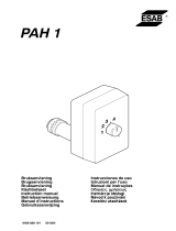 ESAB PAH 1 User manual