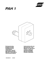 ESAB PAH 1 User manual