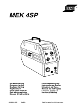 ESAB MEK 4SP User manual