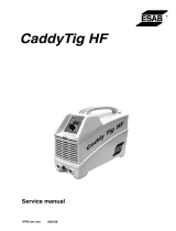 ESAB CaddyTig HF User manual
