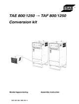 ESAB TAE → TAF User manual