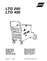 ESAB LTG 250, LTG 400 User manual