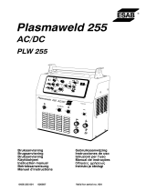 ESAB PLW 255 User manual