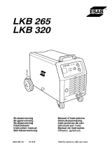 ESAB LKB 265, LKB 320, LKB 265 4WD, LKB 320 4WD User manual