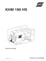 ESAB KHM 190 HS User manual
