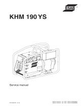 ESAB KHM 190 YS User manual