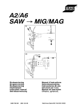 ESAB A2 / A6 SAW → MIG/MAG User manual