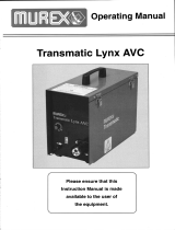ESAB Transmatic Lynx AVC User manual