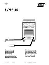 ESAB LPH 35 User manual