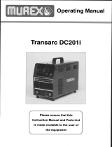 ESAB Transarc DC201i User manual