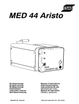 ESAB MED 44 Aristo User manual