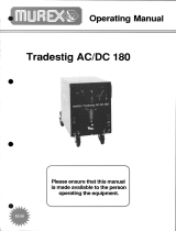 ESAB Tradestig AC/DC 180 User manual