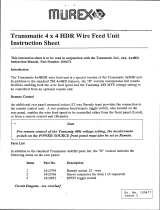 ESAB Transmatic 4x4 HDR Wire Feed Unit User manual
