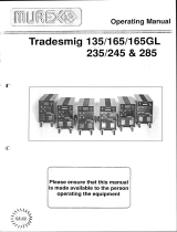 ESAB Tradesmig 135/165/165GL/235/245 & 285 User manual