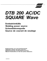 ESAB DTB 200 AC/DC Square wave User manual