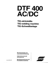 ESAB DTF 400 AC / DC User manual