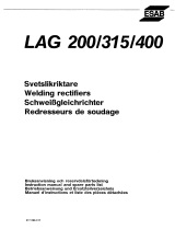 ESAB LAG 200 User manual