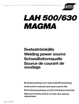 ESAB LAH 630 Magma User manual