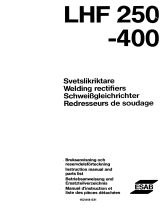 ESAB LHF 250, LHF 400 User manual
