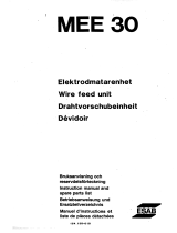 ESAB MEE 30 User manual