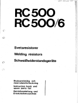 ESAB RC 500, RC500/6 User manual