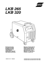 ESAB LKB 265, LKB 320 User manual