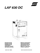 ESAB LAF 630 User manual