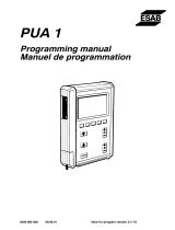 ESAB PUA 1 Programming Manual