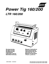 ESAB LTR 160, LTR 200 User manual