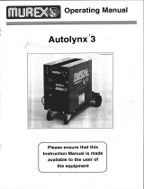 ESAB Autolynx 3 User manual