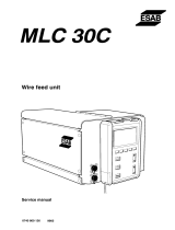 ESAB MLC 30C User manual