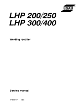 ESAB LHP 400 User manual