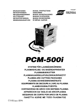 ESAB PCM 500i User manual
